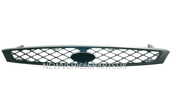 Ford Focus 2002-2005 Front Top Centre Bumper Grille Mat-Black 