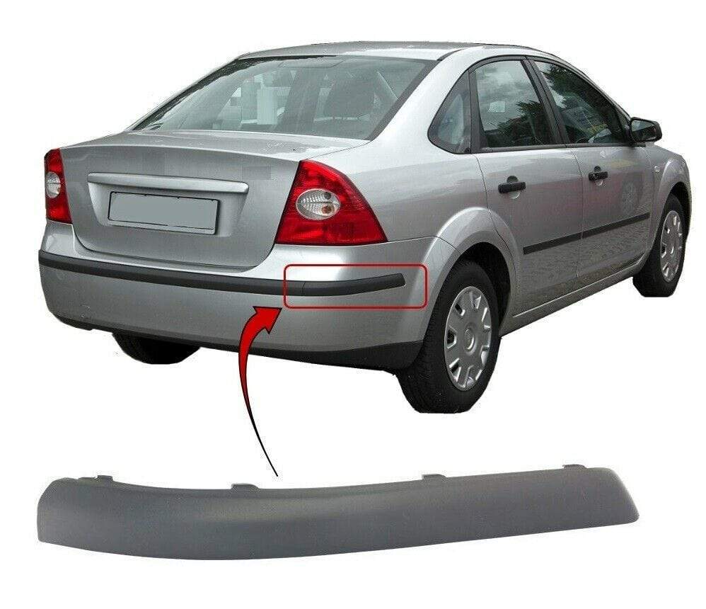 Ford Focus 2005-2007 Rear Bumper Moulding Driver Side