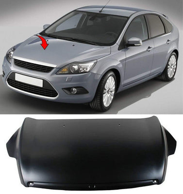 Fits Ford Focus 2008-2011 Bonnet Primed - tradevehicleparts.co.uk