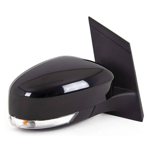 Fits Ford Focus 2008-2011 Door Wing Mirror Heated Electric Black W/Ind Driver Side