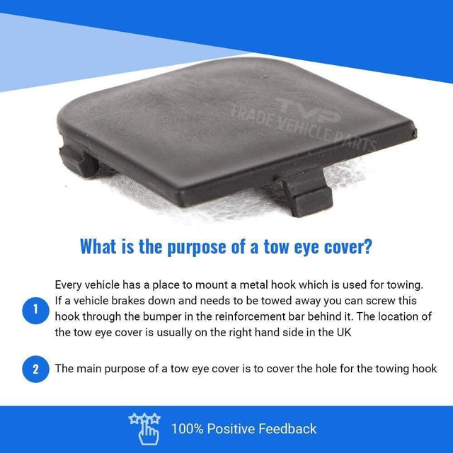 Fits Ford Focus 2008-2011 Rear Towing Eye Cover Primed - image 4