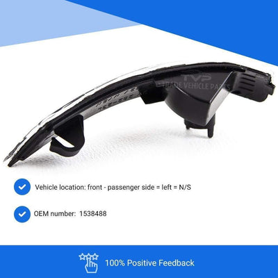 Fits Ford Focus 2008-2014 Door Wing Mirror Indicator Passenger Side  - tradevehicleparts.co.uk