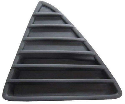 Fits Ford Focus 2011-2014 Front Bumper Corner Grille Triangle Mat Black Passenger Side  - tradevehicleparts.co.uk