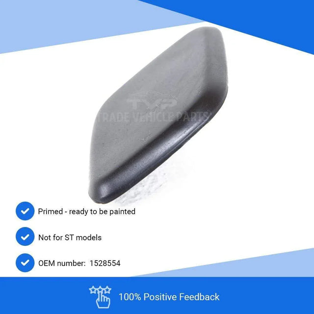 Fits Ford Focus 2011-2014 Headlight Washer Jet Cover Black Passenger Side - image 3