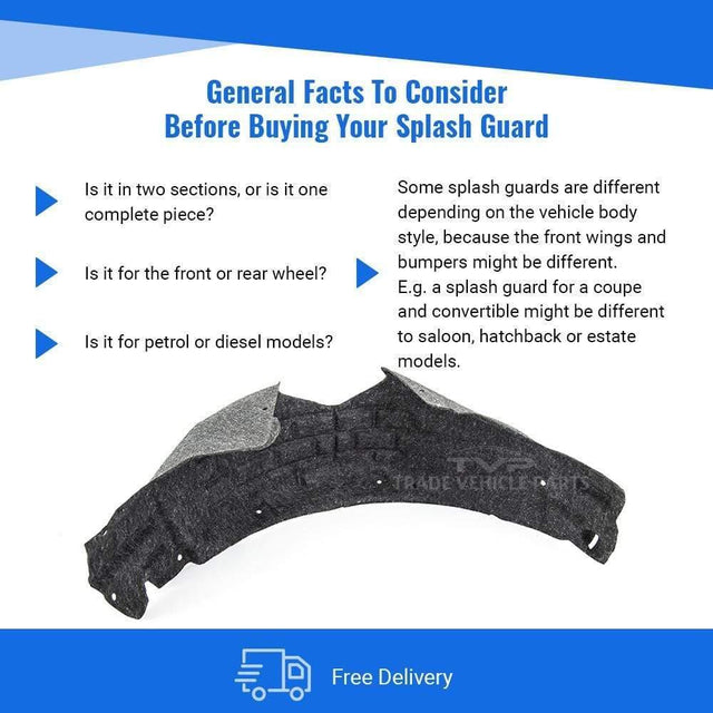 Fits Ford Focus 2011- 2014 Rear Arch Liner Splash Guard Driver Side - image 4