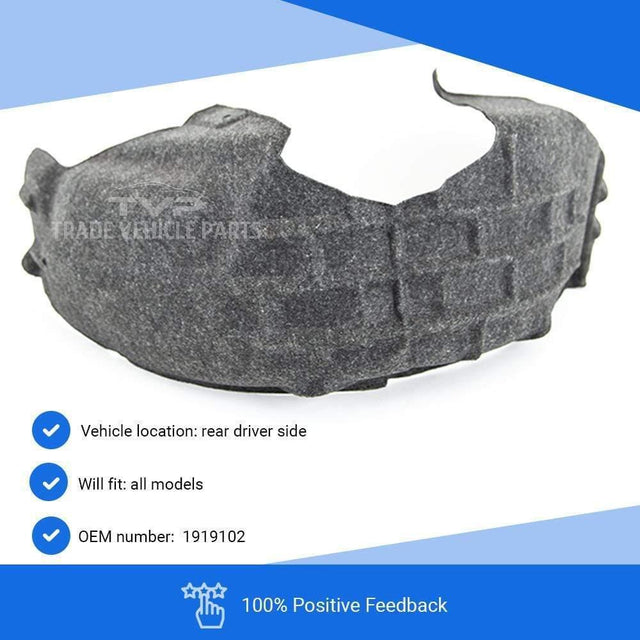 Fits Ford Focus 2011- 2014 Rear Arch Liner Splash Guard Driver Side - image 3