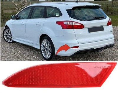 Fits Ford Focus 2011-2014 Rear Bumper Reflector Passenger Side - tradevehicleparts.co.uk