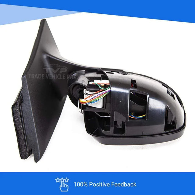 Fits Ford Focus 2011- Door Wing Mirror Heated Electric Power Fold Primed W/Indicator Puddle Lamp Driver Side - image 10