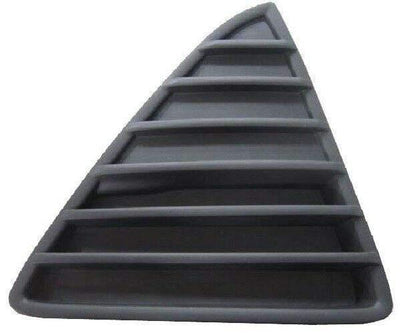 Fits Ford Focus 2011- Front Bumper Corner Grille Triangle Mat Black Driver Side - tradevehicleparts.co.uk