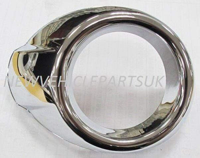 Fits Ford Focus 2012- Front Bumper Grille Fog Bezel Surround Chrome Trim Driver Side - tradevehicleparts.co.uk