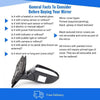 Fits Ford Focus 5D Hatchback & Estate 2011-2018 Door Mirror Electric Heated Indicator & Puddle Lamp Power Fold Blis Primed Cover Driver Side thumbnail