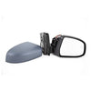 Fits Ford Focus 5D Hatchback & Estate 2011-2018 Door Mirror Electric Heated Indicator & Puddle Lamp Power Fold Blis Primed Cover Driver Side thumbnail