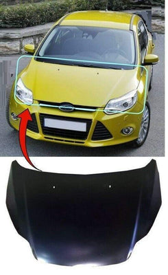 Fits Ford Focus All Models 2011-2014, Electric Models 2014-2018 Bonnet Primed - tradevehicleparts.co.uk
