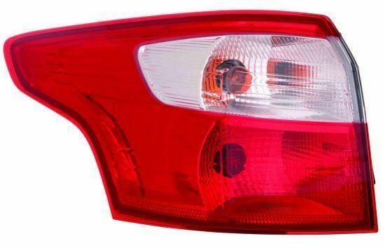 Fits Ford Focus Estate 2011-2014 Rear Light Lamp Outer Section Passenger Side - image 2