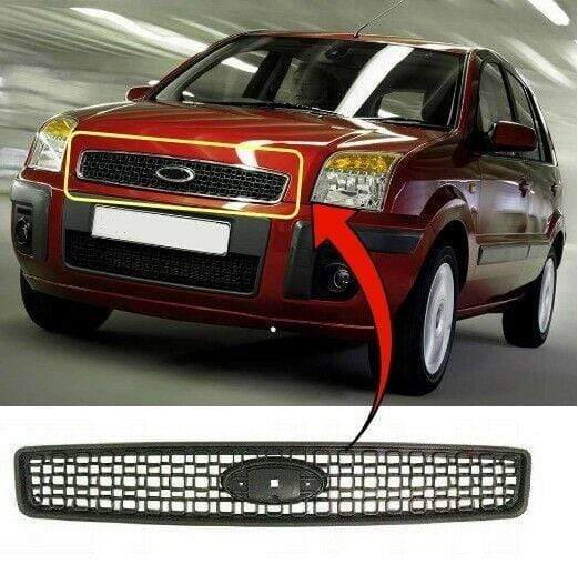Ford Fusion 2005- Front Grille Black Main 