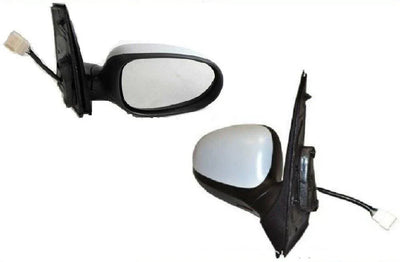 Fits Ford Ka 2008-2011 Door Wing Mirror Heated Electric Primed Driver Side  - tradevehicleparts.co.uk