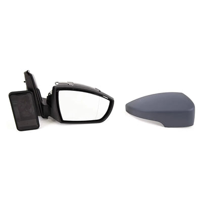Fits Ford Kuga 2013- Door Wing Mirror Electric Heated W/ Indicator Primed Driver Side - tradevehicleparts.co.uk