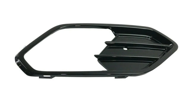 Fits Ford Kuga 2016- Front Bumper Fog Grille With Fog Hole Gloss Black Driver Side - image 3