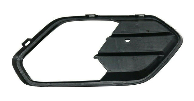 Fits Ford Kuga 2016- Front Bumper Fog Grille With Fog Hole Gloss Black Passenger Side - image 4