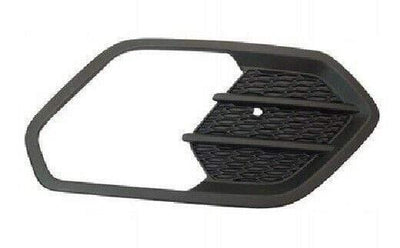 Fits Ford Kuga 2016- Front Bumper Fog Grille With Fog Hole Mat Black Driver Side - tradevehicleparts.co.uk