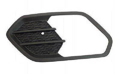 Fits Ford Kuga 2016- Front Bumper Fog Grille With Fog Hole Mat Black Passenger Side - tradevehicleparts.co.uk