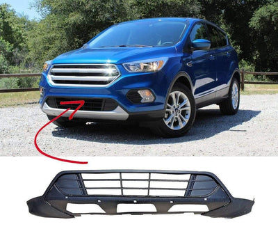 Fits Ford Kuga 2016- Front Bumper Lower Grille And Spoiler - tradevehicleparts.co.uk