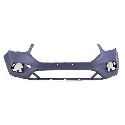 Ford Kuga 2016-2019 Front Bumper Without Headlight Washer or PDC Holes Primed - tradevehicleparts.co.uk