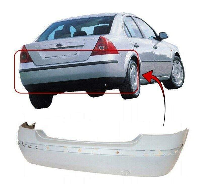 Ford Mondeo 2000-2003 Rear Bumper Primed Saloon