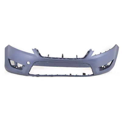 Fits Ford Mondeo 2007-2010 Front Bumper Primed No Wash Jet Or Sensor Holes-No Spoiler - tradevehicleparts.co.uk