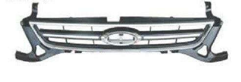 Fits Ford Mondeo 2010-2014 Front Bumper Main Centre Grille Primed Chrome Moulding - image 2