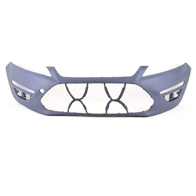 Fits Ford Mondeo 2011-2014 Front Bumper Primed No Wash Jet Or Sensor Holes  - tradevehicleparts.co.uk