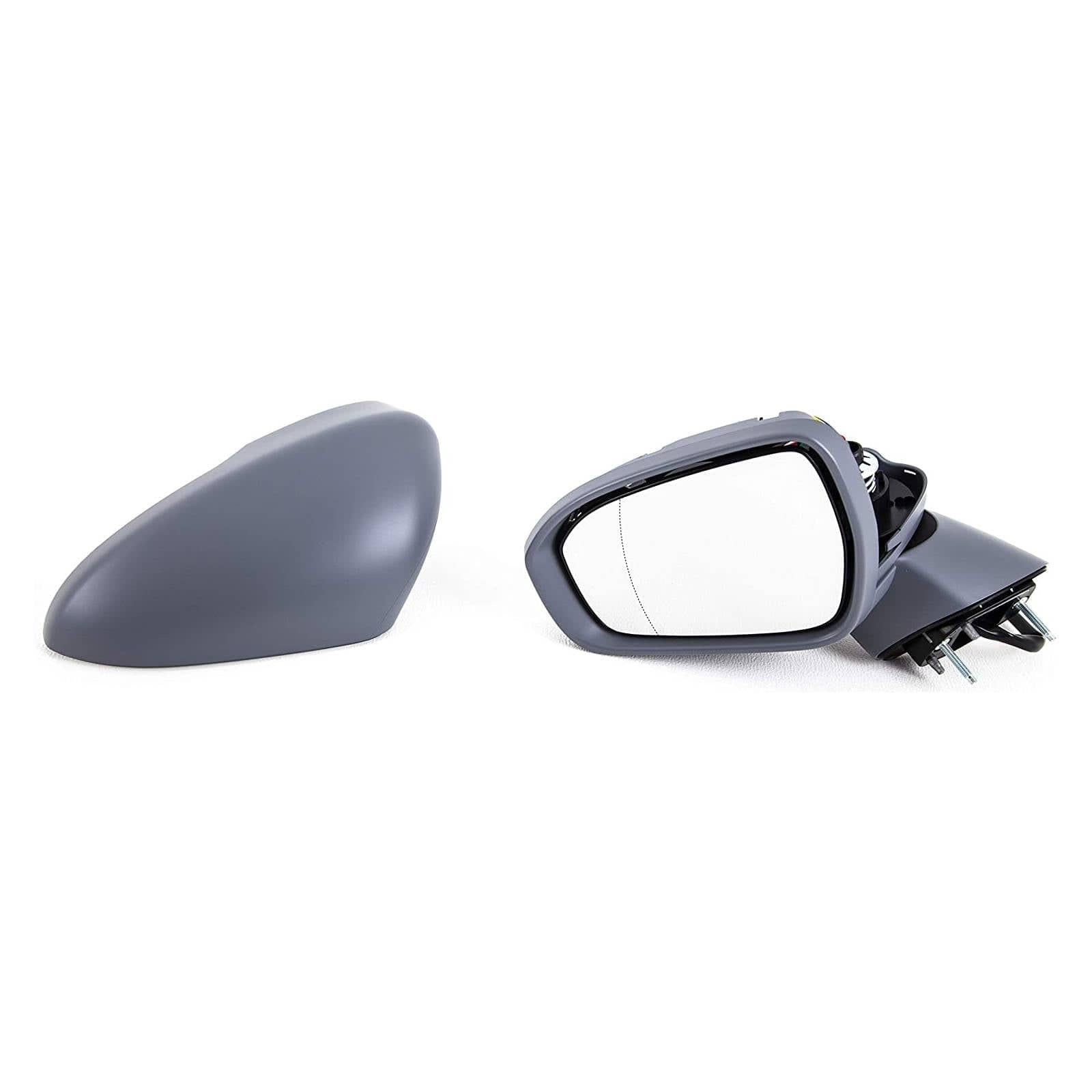 Ford Mondeo 2015-2019 Door Wing Mirror E/H With Indicator Primed Passenger Side