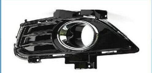 Fits Ford Mondeo 2015- Front Bumper Fog Grille Gloss Black Passenger Side With Hole - image 2