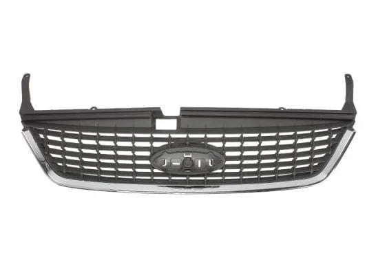 Fits Ford Mondeo Iv 2007-2010 Front Main Centre Grille Black Chrome New High Quality - image 2