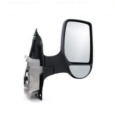 Fits Ford Transit 2000-2014 Door Wing Mirror Electric Heated Black Short Arm Driver Side - image 2