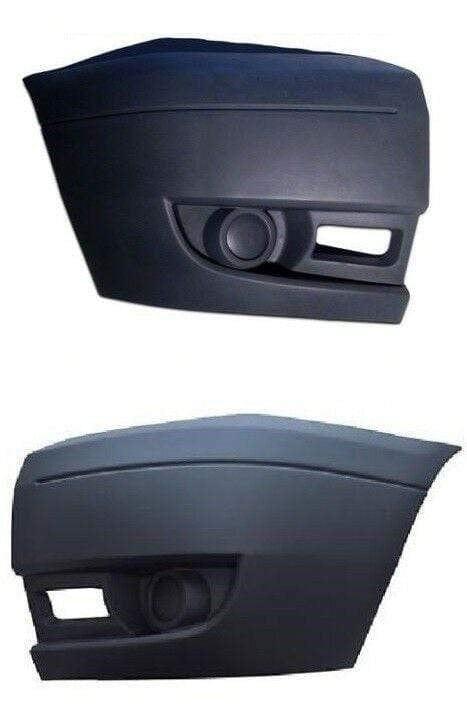 Fits Ford Transit 2006-2014 Front Bumper Corner End No Lamp Hole Pair Left & Right