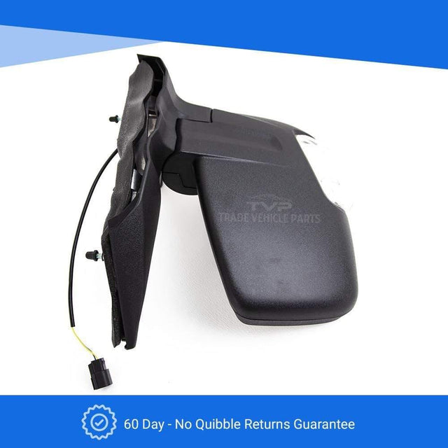 Fits Ford Transit 2014- Door Wing Mirror Manual Black Textured Clear Indicator Right Side - image 8