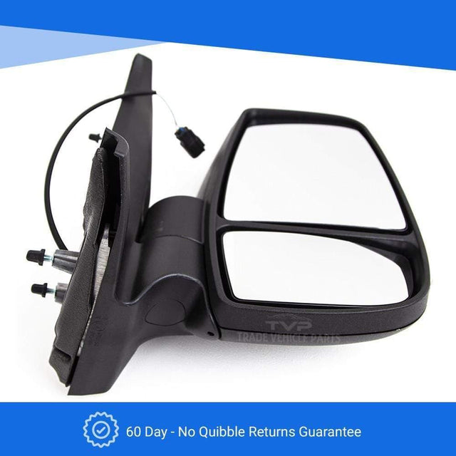 Fits Ford Transit 2014- Door Wing Mirror Manual Black Textured Clear Indicator Right Side - image 7