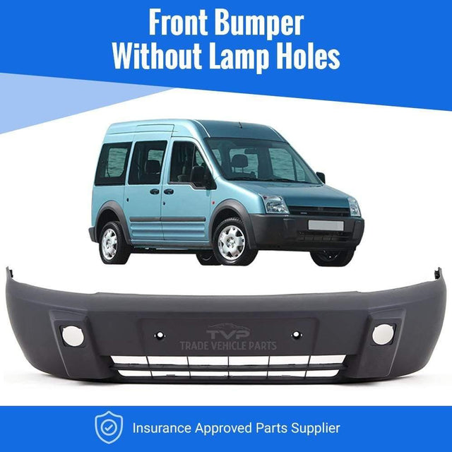 Fits Ford Transit Connect 2003-2006 Front Bumper Without Fog Light Holes - image 2