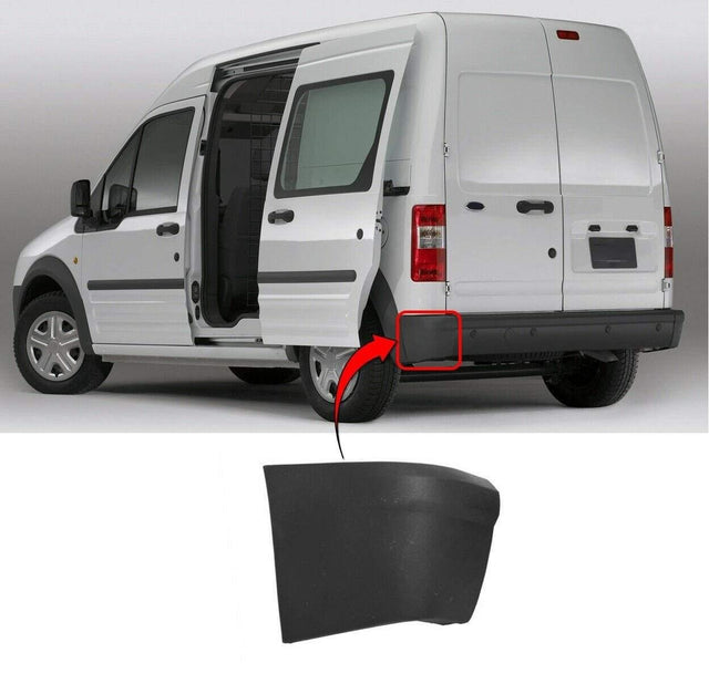 Fits Ford Transit Connect 2003-2013 Rear Bumper End Corner Passenger Side - image 2