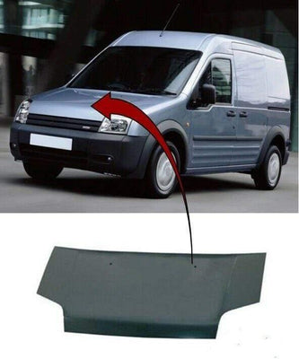 Fits Ford Transit Connect 2006-2013 Bonnet Primed Without Badge Hole - tradevehicleparts.co.uk