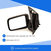 Fits Ford Transit Connect 2009-2013 Door Wing Mirror Manual Black Passenger Side thumbnail