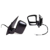 Fits Ford Transit Connect 2009-2013 Door Wing Mirror Manual Black Passenger Side thumbnail