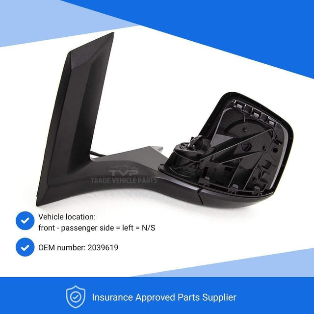 Fits Ford Transit Connect 2014-2018 Door Wing Mirror Electric Heated Primed Passenger Side - image 3