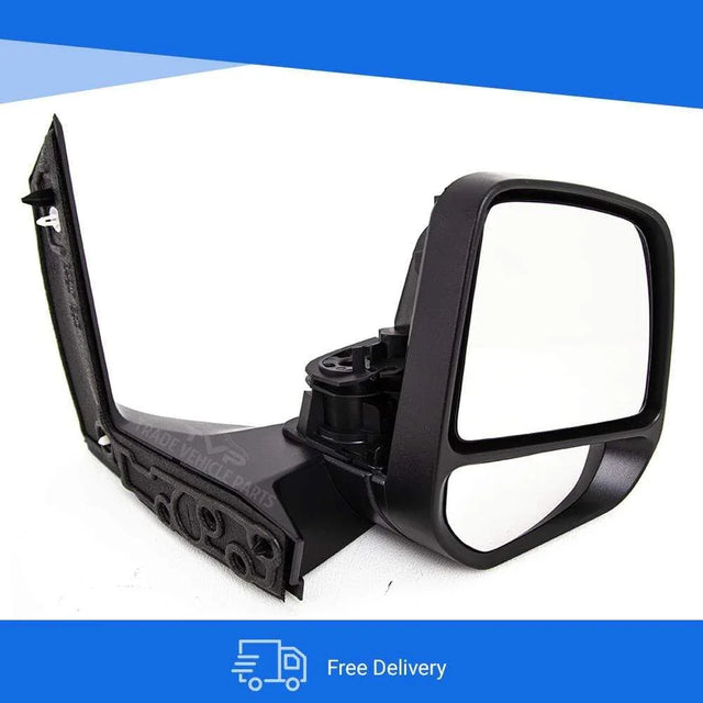 Fits Ford Transit Connect 2014- Door Wing Mirror Manual Textured Driver Side - image 6