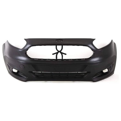 Fits Ford Transit Courier 2014-2018 Front Bumper With Fog Holes Not Primed - tradevehicleparts.co.uk