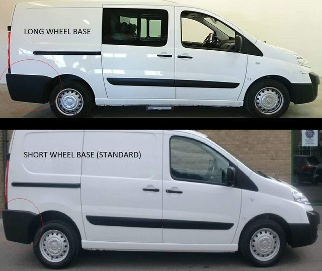 Fits Citroen Dispatch 2007-2016 Rear Bumper Short Wheel Base Only - image 3
