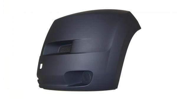 Fits Peugeot Boxer 2006-2014 Front Bumper End Corner Black Textured Left Side - image 2