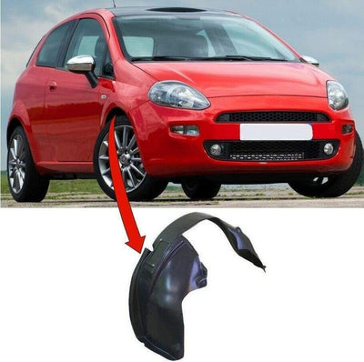 Fits Fiat Punto 2012-2018 Front Wing Arch Liner Splashguard Driver Side - tradevehicleparts.co.uk