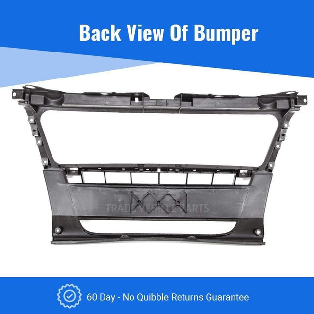 Fits Citroen Relay 2006-2014 Front Bumper Centre Section Dark Gray - image 5